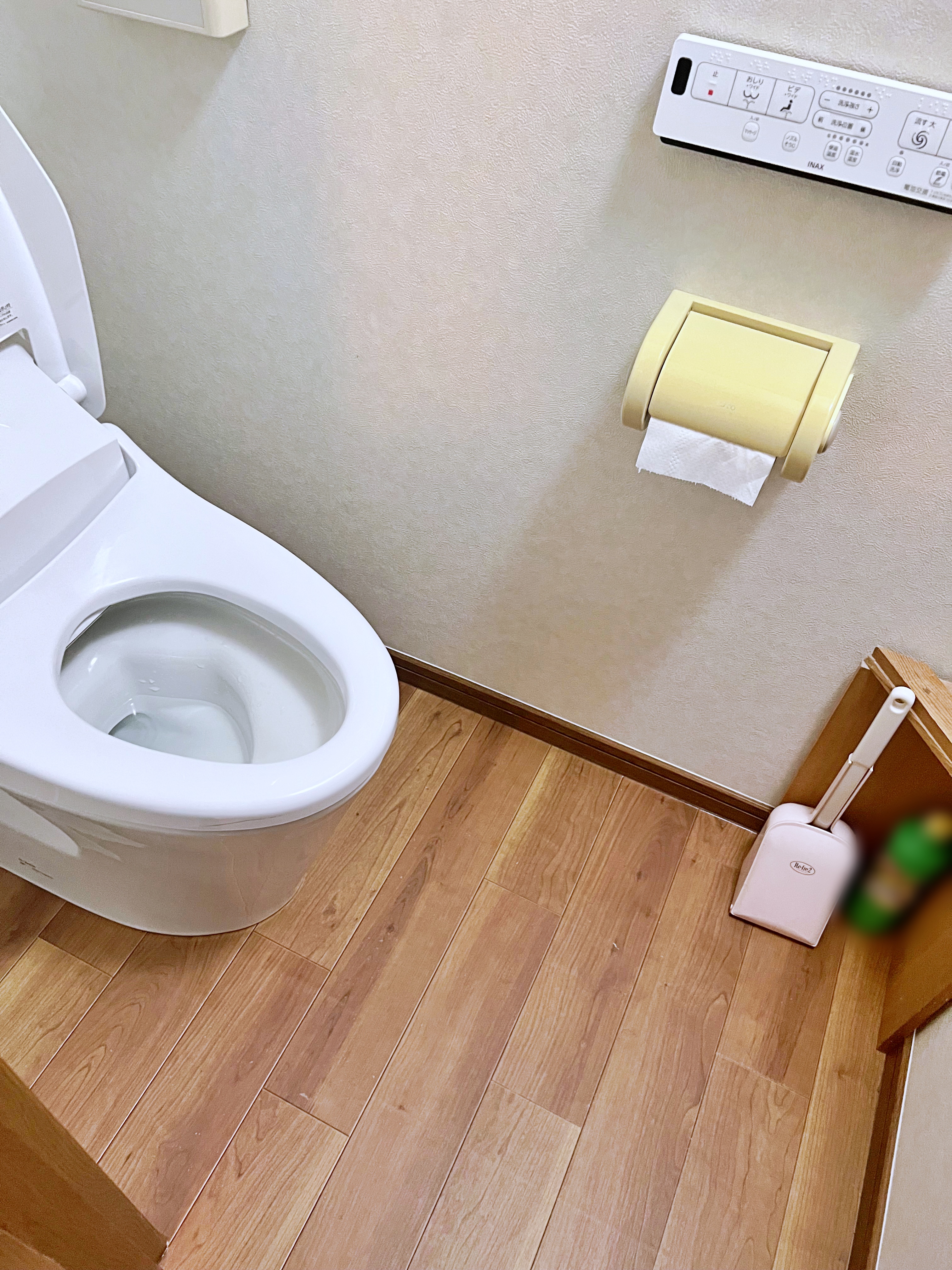 トイレをリフォーム致しました。